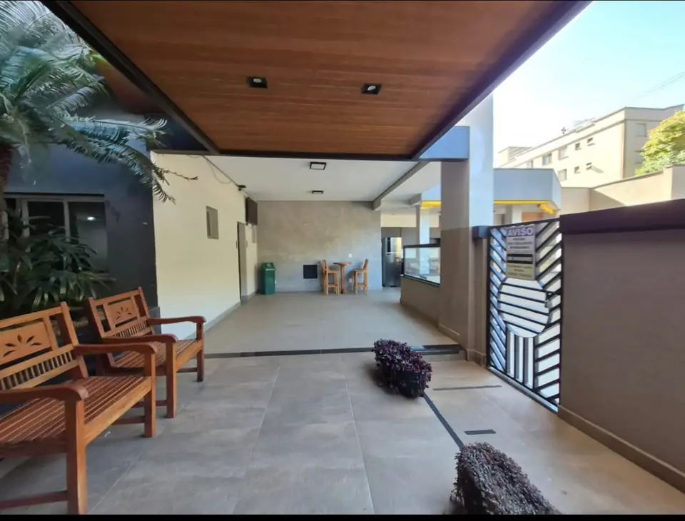 Área de convivência do edifício — apartamento no Edifício Búzios