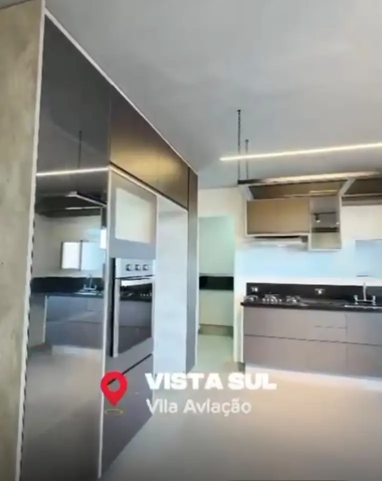 Cozinha planejada — apartamento no Edifício Vista Sul