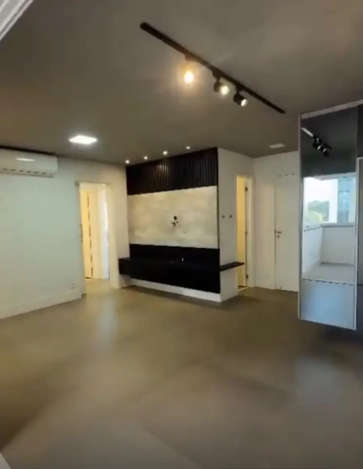 Sala de estar — apartamento no Edifício Vista Sul