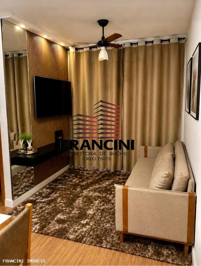 Apartamento para Venda em Bauru, Reserva Belas Nações, 2 dormitórios, 1 banheiro, 1 vaga