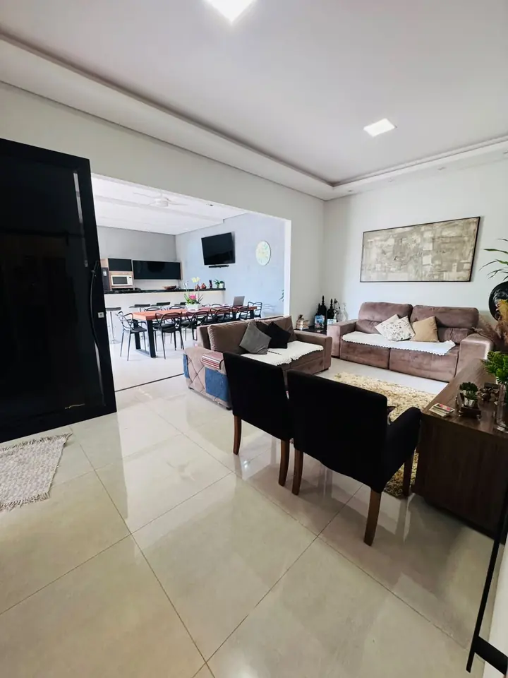 Salas integradas — casa no Jardim Cruzeiro do Sul