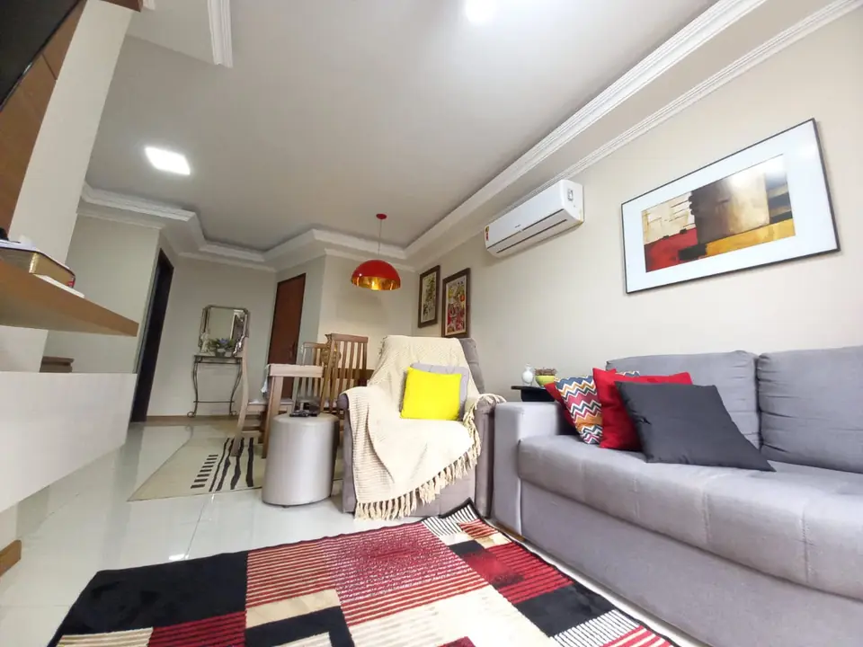 Sala de estar — apartamento no Edifício Trianon
